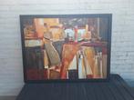 Schilderij 'Sitting at the Bar', Antiek en Kunst, Ophalen