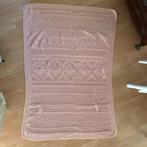 Droomdeken 5.0 roze haken handgemaakte deken plaid gehaakt, Ophalen of Verzenden, Zo goed als nieuw