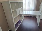 Ikea vakkenkast met bureau, Huis en Inrichting, Bureaus, Ophalen, Gebruikt