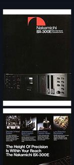 Nakamichi BX-300E topdeck, Audio, Tv en Foto, Cassettedecks, Ophalen