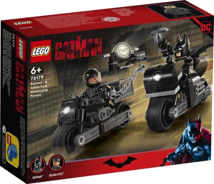 LEGO DC Batman Selina Kyle Motorachtervolging - 76179, Kinderen en Baby's, Speelgoed | Duplo en Lego, Zo goed als nieuw, Lego