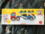Houten vrachtauto met auto’s, Kinderen en Baby's, Speelgoed | Houten speelgoed, Ophalen of Verzenden, Nieuw, Duw- of Trekspeelgoed