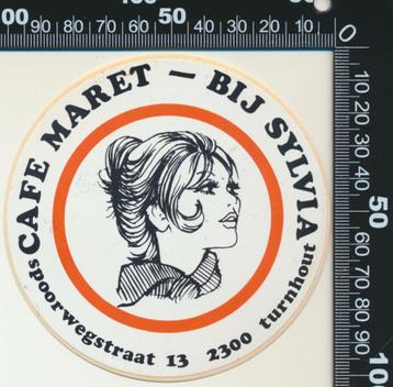 Sticker: Cafe Maret - Turnhout beschikbaar voor biedingen