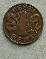 Estland, 1 sent 1929, Ophalen of Verzenden, Overige landen, Losse munt