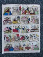 antieke Franse poster., Ophalen of Verzenden