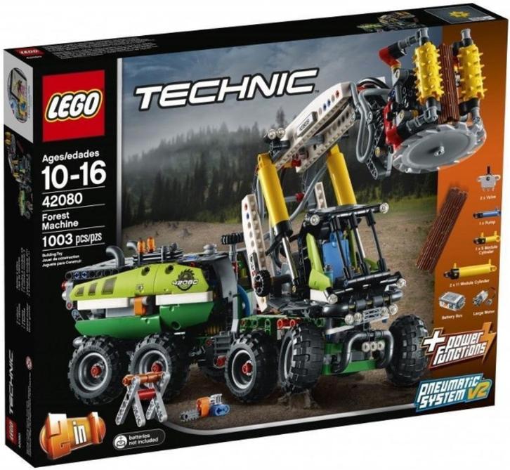 Lego 42080 Technic, Kinderen en Baby's, Speelgoed | Duplo en Lego, Zo goed als nieuw, Lego, Complete set, Ophalen of Verzenden