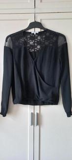 Patrizia Pepe top/blouse zwart maat 42 zgan, Zwart, Maat 42/44 (L), Ophalen of Verzenden, Zo goed als nieuw