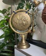Vintage Messing Gong met Kamelen & Slang - Tunesië, Antiek en Kunst, Ophalen of Verzenden