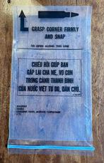 Plastic zakje Vietnam oorlog, Verzamelen, Militaria | Algemeen, Ophalen of Verzenden, Landmacht, Amerika, Overige typen
