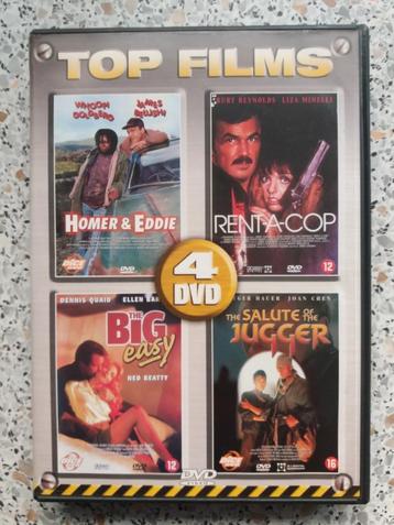 Een 4 DVD-Box met 4 Top Films. beschikbaar voor biedingen