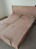 Onderstel Electrische boxspring, Ophalen, Gebruikt, Bruin, Tweepersoons