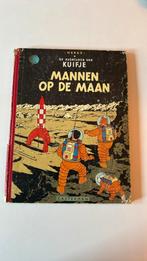 Kuifje, mannen op de maan HC (1955), Boeken, Stripboeken, Gelezen, Eén stripboek, Ophalen of Verzenden, Hergé