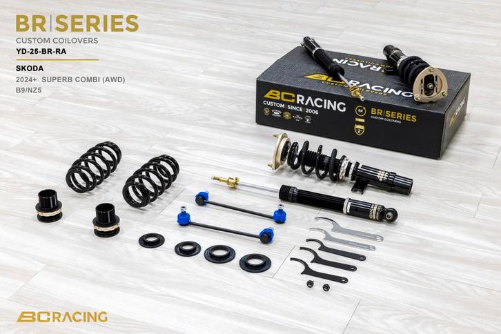 BC Racing schroefset - Skoda Superb Combi AWD 24+, Auto diversen, Tuning en Styling, Ophalen of Verzenden