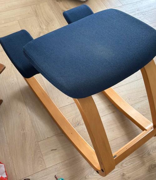 STOKKE VARIER BALANS STOEL, Huis en Inrichting, Stoelen, Zo goed als nieuw, Eén, Blauw, Ophalen