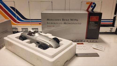 CMC Mercedes-Benz W196 Silberpfeil Monoposto - 1954, Hobby en Vrije tijd, Modelauto's | 1:18, Zo goed als nieuw, Auto, Overige merken