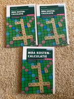 MBA Kostencalculatie, Boeken, Ophalen of Verzenden, Beta, Gelezen, MBO
