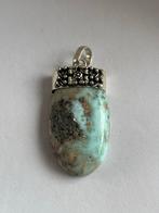 Larimar Edelsteen Hanger - Handgemaakt & Uniek!, Overige voorstellingen, Blauw, Nieuw, Ophalen of Verzenden