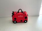 Trunki kinderkoffer lieveheersbeestje, Sieraden, Tassen en Uiterlijk, Koffers, Hard kunststof, Minder dan 50 cm, Zo goed als nieuw