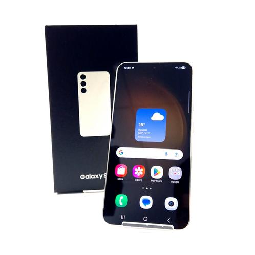Samsung Galaxy S23 , 128GB, 8GB, Incl. Doos, White/Wit, Kras, Telecommunicatie, Mobiele telefoons | Samsung, Zo goed als nieuw