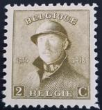 België 1919-1920 - OBP 166 - Koning Albert I (met helm), Postzegels en Munten, Postzegels | Europa | België, Ophalen of Verzenden
