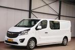 Opel Vivaro L2H1 DC DUBBEL CABINE Financial lease € 258 P/, Auto's, Bestelauto's, Voorwielaandrijving, Gebruikt, Euro 6, 2000 kg
