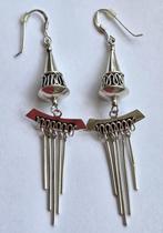 Mooi zilveren (925) BALI oorbellen / oorhangers, Ophalen, Hangers, Zo goed als nieuw, Zilver