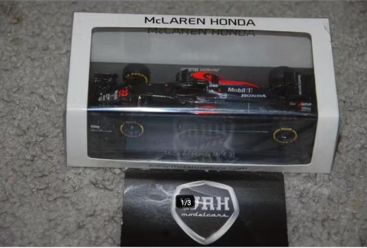 SALE !! 1:43 MCLAREN MP4/31 F1 BUTTON SPARK TM1120 WRH, Hobby en Vrije tijd, Modelauto's | 1:43, Zo goed als nieuw, Auto, Overige merken