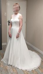 Trouwjurk Nala Wit Maat 40 + Hoepel, Kleding | Dames, Trouwkleding en Trouwaccessoires, Ophalen, Trouwjurk, Wit, Nala