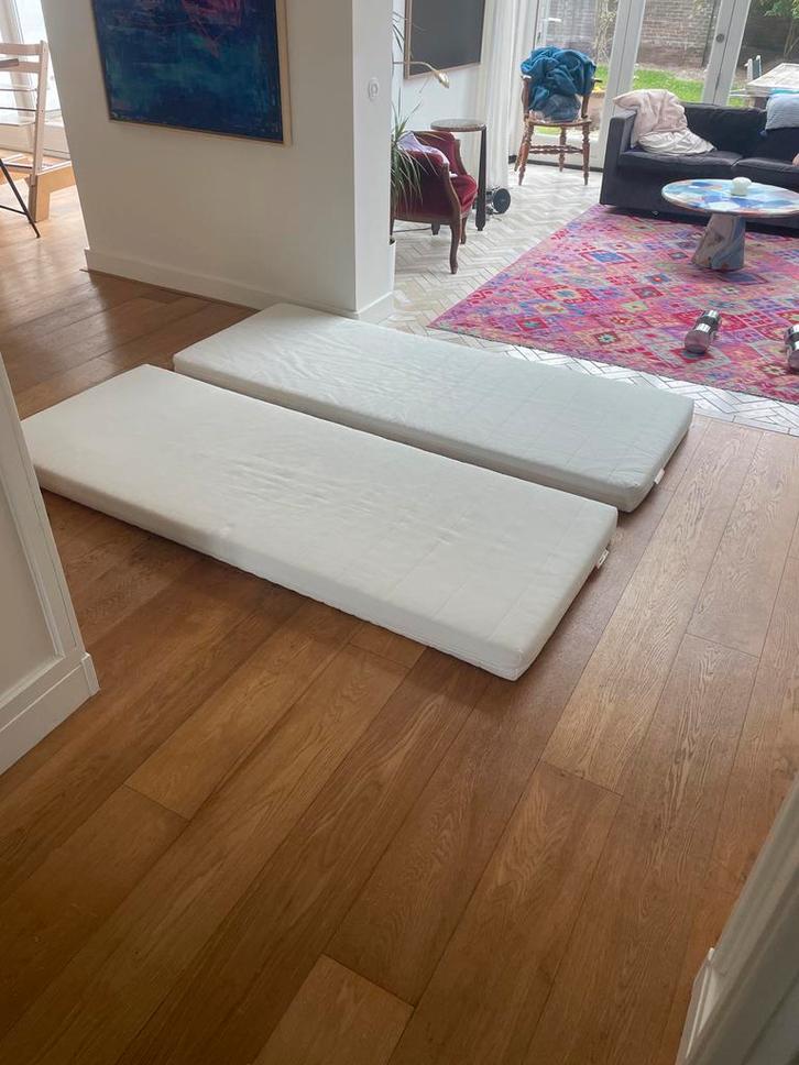 Twee IKEA Moshult toppers 80x200 - Nieuwstaat!, Huis en Inrichting, Slaapkamer | Matrassen en Bedbodems, Zo goed als nieuw, Eenpersoons