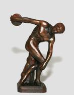 Discuswerper Bronzen / Messing Zink legering  Myron, Antiek en Kunst, Kunst | Beelden en Houtsnijwerken, Ophalen of Verzenden