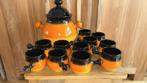 Wächtersbach Glühwein Bowle Punch Servies - 1970s, Keramiek, Overige typen, Ophalen of Verzenden, Zo goed als nieuw