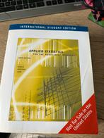 Applied statitics for behaverioral sciences, Boeken, Ophalen of Verzenden, Zo goed als nieuw