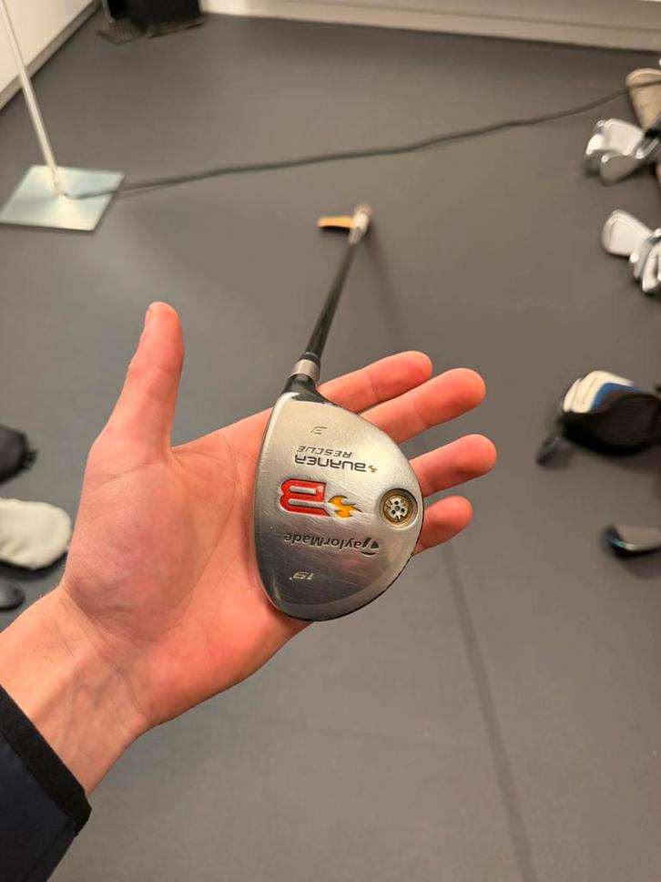 Burner hyb 3 - R flex - goede conditie - testen ok! 6H1162, Sport en Fitness, Golf, Gebruikt, Club, Overige merken, Ophalen of Verzenden