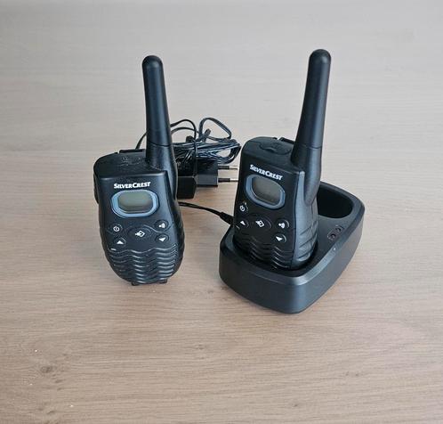 Walkie-talkie set Silvercrest, Telecommunicatie, Portofoons en Walkie-talkies, Zo goed als nieuw, Ophalen of Verzenden