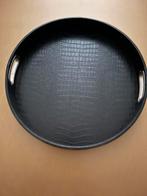 Zeer mooi dienblad Eric kuster stijl croco  41 cm rond, Huis en Inrichting, Woonaccessoires | Dienbladen, Ophalen of Verzenden