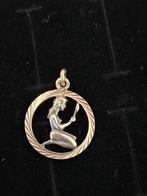 Ketting hanger maagd, Ophalen of Verzenden, Zo goed als nieuw, Zilver, Zilver