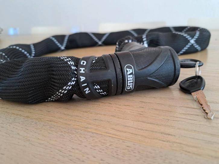 Abus fietsslot, gecertificeerd voor fietsverzekering, Fietsen en Brommers, Fietsaccessoires | Fietssloten, Kettingslot, Ophalen