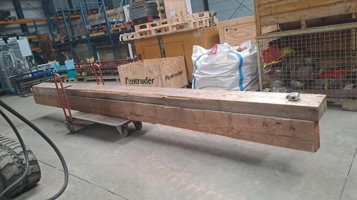 Forse balken 24,5 x 11,5 en 22,5 x 11,5 5m en 4,70m prijs ps, Tuin en Terras, Palen, Balken en Planken, Gebruikt, Balken, 250 cm of meer