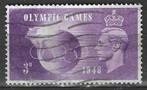 Groot-Brittannie 1948 - Yvert 242 - Olympische Spelen   (ST), Verzenden, Gestempeld