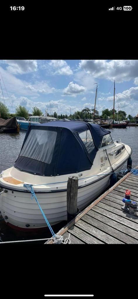 Spitgatter marex 21, Watersport en Boten, Sloepen, Gebruikt, 10 tot 30 pk, 6 meter of meer, Binnenboordmotor, Diesel, Polyester