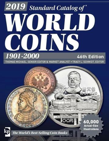 Krause World Coins Catalog 1901-2000 en 2001-2019 digitaal beschikbaar voor biedingen
