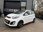Kia Picanto 1.2 Cvvt 5-DRS AUT 2011 Wit GT-line pakket!, Stof, Zwart, 4 cilinders, 850 kg