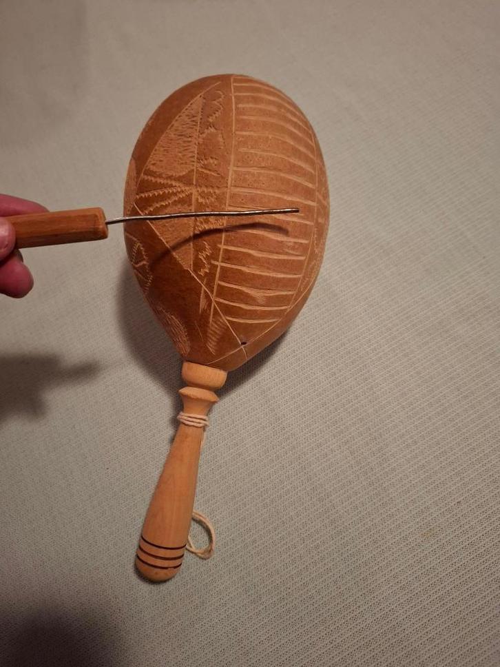 Cubaanse maracas met schraper, Muziek en Instrumenten, Percussie, Nieuw, Overige soorten, Ophalen of Verzenden
