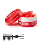 Mr.Rebel Haar Wax Mannen 02 Rood, Ophalen of Verzenden, Nieuw, Gel, Wax, Haarlak of Mousse