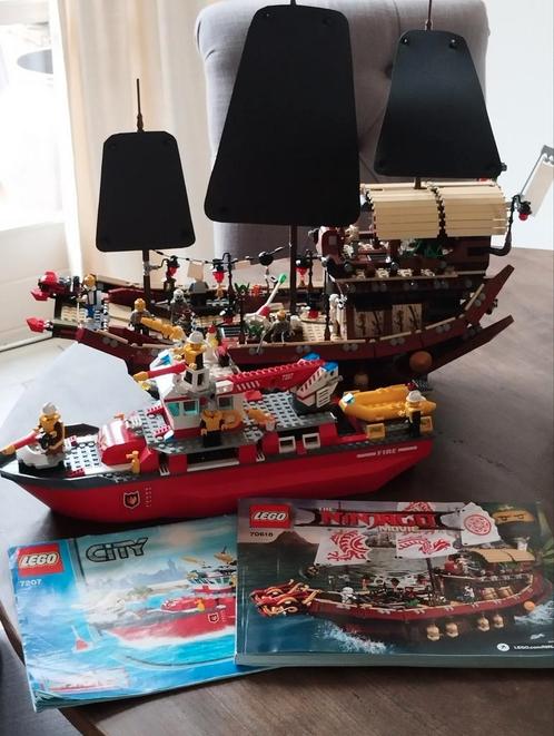 2 x Lego 7207 en 70618, Kinderen en Baby's, Speelgoed | Duplo en Lego, Gebruikt, Ophalen of Verzenden