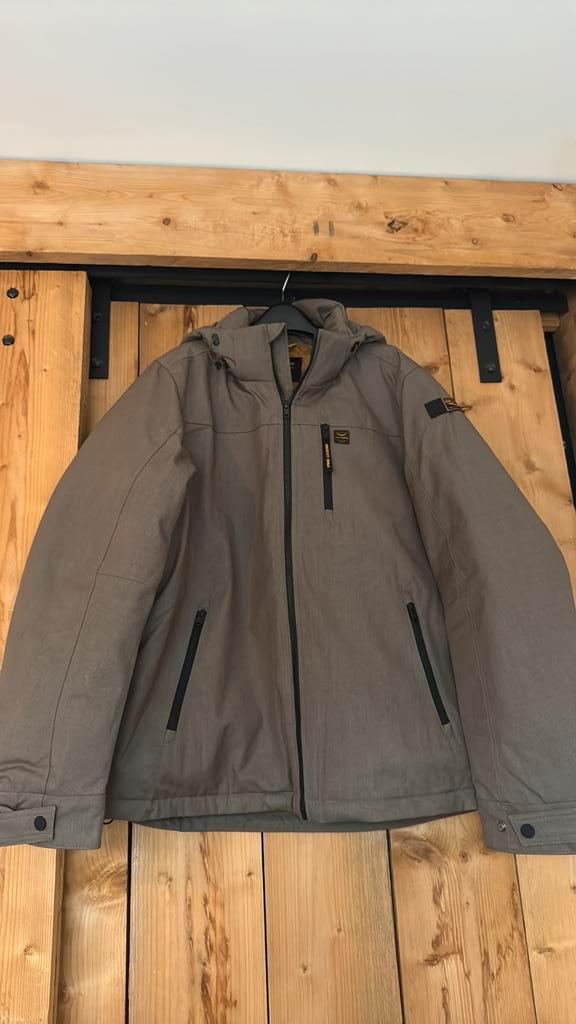 PME Legend strator icon 2.0 bruin Maat M XL en XXL, Kleding | Heren, Jassen | Winter, Zo goed als nieuw, Overige maten, Bruin