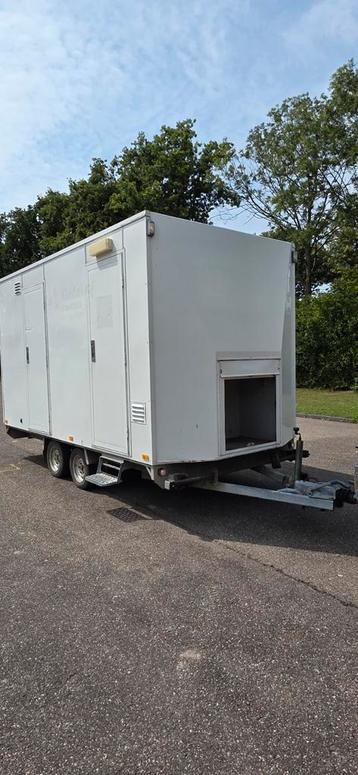 Douche unit keetwagen, opknapper peters aanhanger  beschikbaar voor biedingen