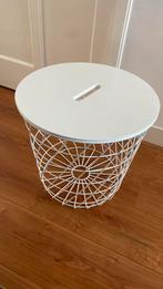 Ikea bijzetrafel draad mand, Ophalen, Zo goed als nieuw, Rond, Minder dan 55 cm