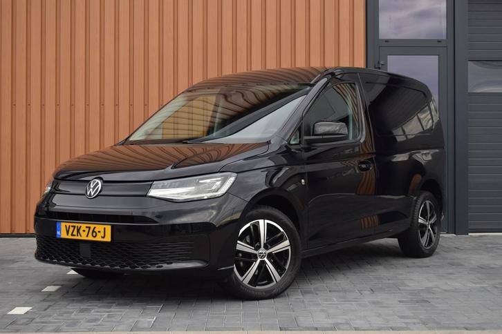 Volkswagen Caddy Cargo 2.0 TDI 75 Edition | Leer | LED | Cam, Auto's, Bestelauto's, Bedrijf, Te koop, ABS, Achteruitrijcamera