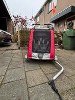 Thule Chariot Cougar 2 Fietskar met Baby Supporter, Ophalen of Verzenden, Zo goed als nieuw, Kinderkar, Minder dan 20 kg